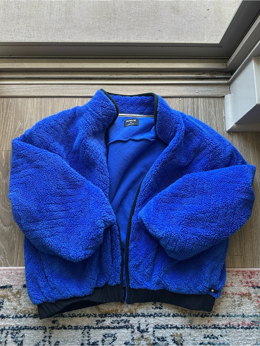 Hurley Royal Blue Teddy Jacket